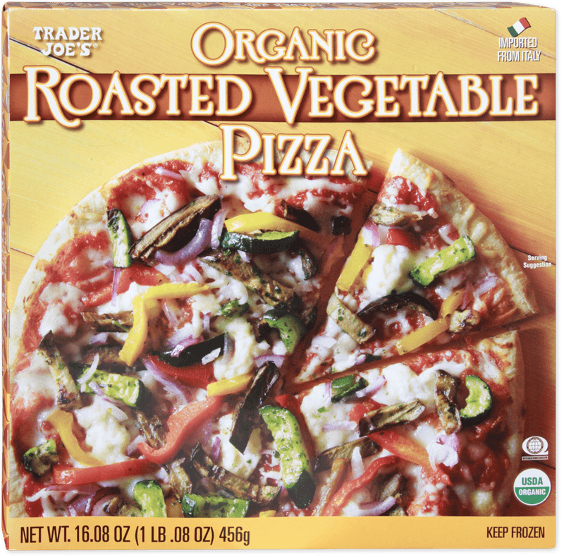 Trader Joe's Organic Roasted Vegetable Pizza