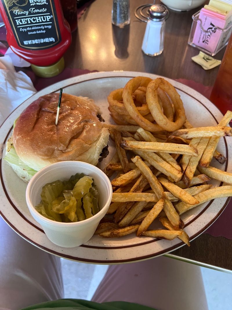 Fresh Cut Fries And Crispy Onion Rings