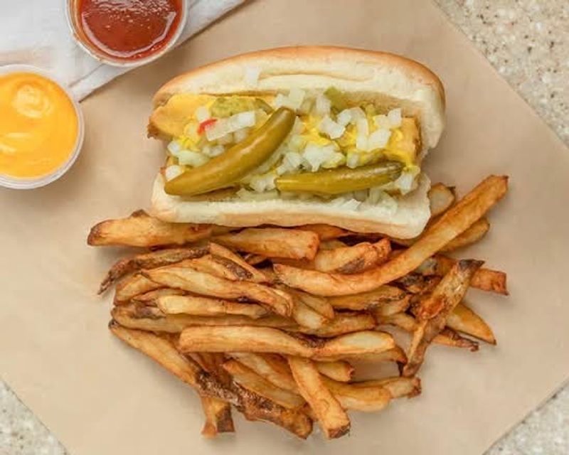 Fresh-Cut Fries, Tamales, And Homemade Habanero Sauce