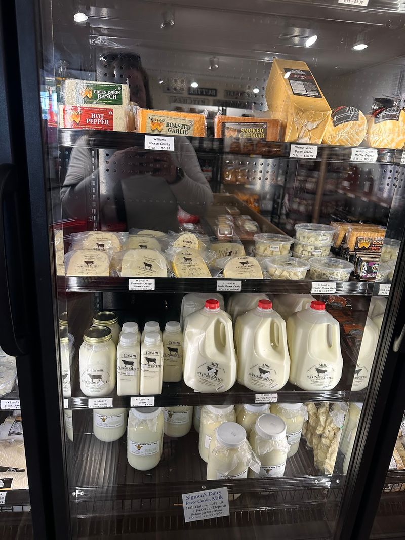 Fresh Dairy From A Local Farm