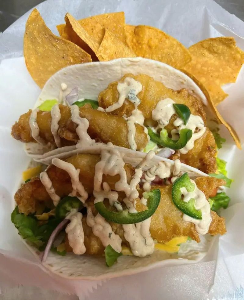 Perch Tacos With a Twist