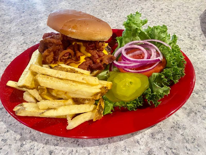 Fresh-Never-Frozen Burgers Ground Right On Site Fresh-Never-Frozen Burgers Ground Right On Site