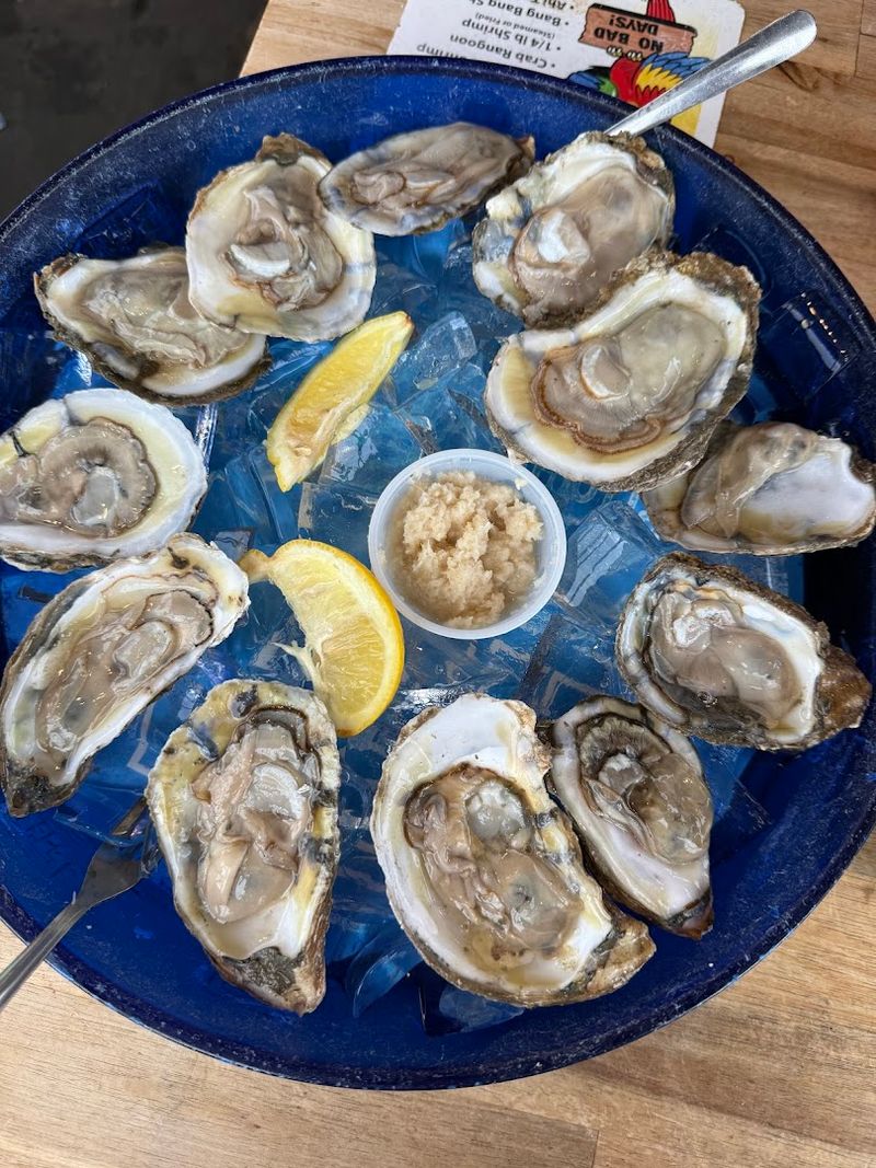 Fresh Oysters That Justify The Bar's Name