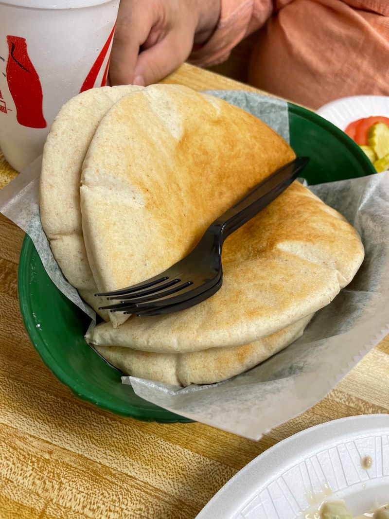 Fresh Pita Baked Before Sunrise