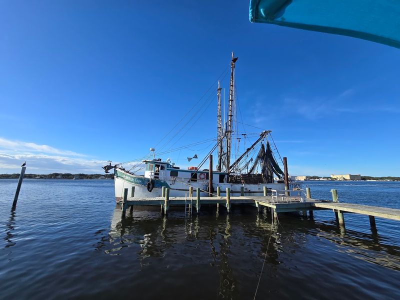 Fresh Seafood Sourced From Right Behind The Building