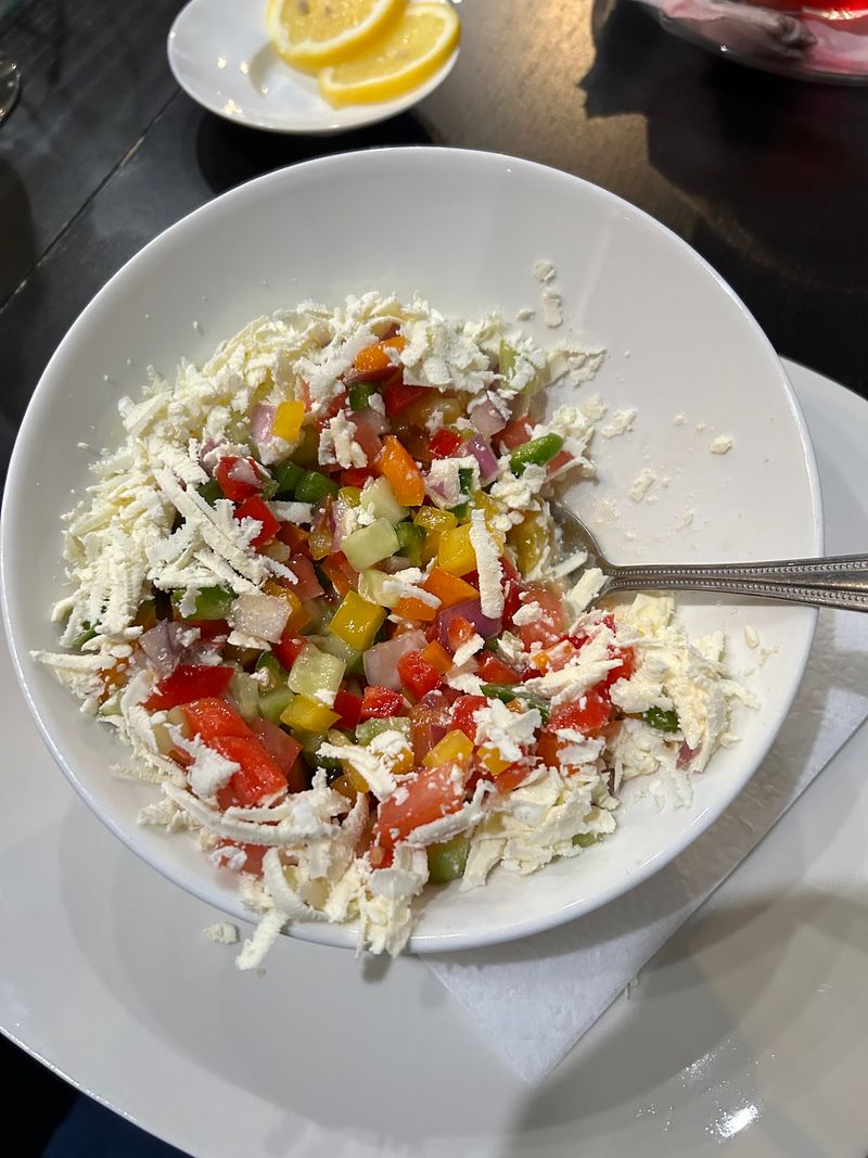Fresh Shopska Salad To Balance The Plate Fresh Shopska Salad To Balance The Plate