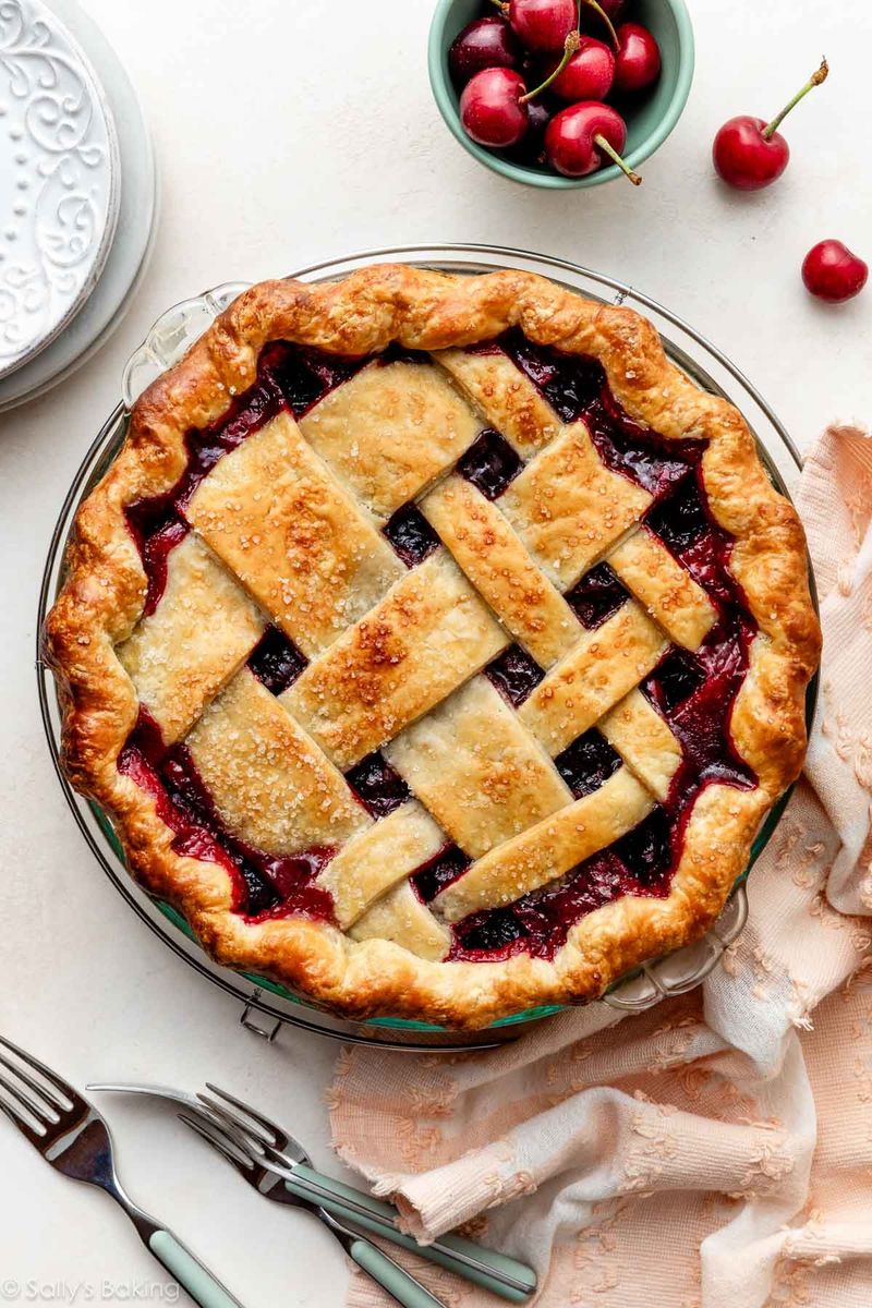 Classic cherry pie