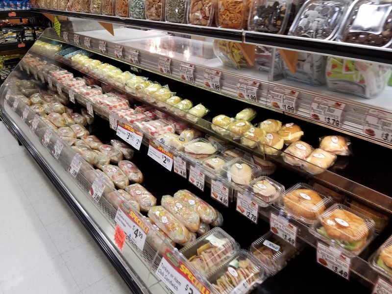 Freshly Made Sushi At An Independent Grocery Store
