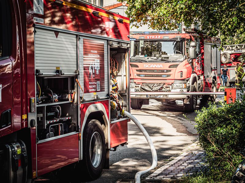 Friday Ends With Fire Trucks