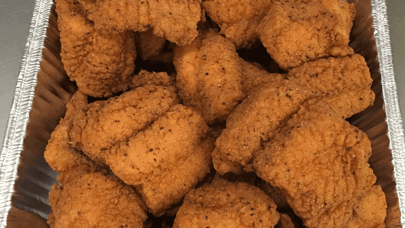 Fried Oysters And Crab Cakes