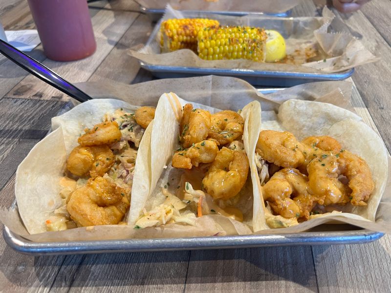 Garlic Butter Shrimp Po Boy