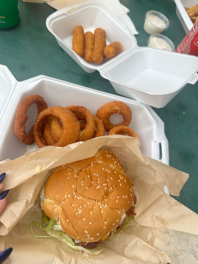 Fries and Onion Rings With Their Own Fan Club