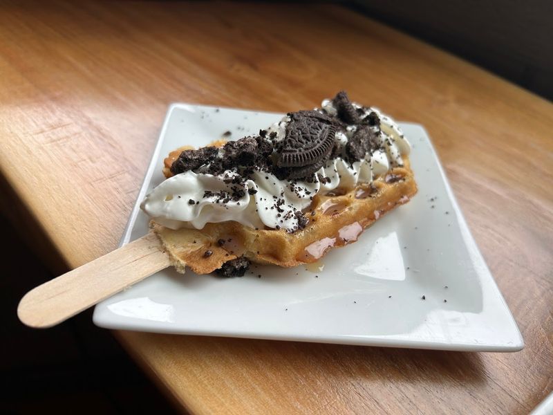 Waffles Are A Notable Menu Item
