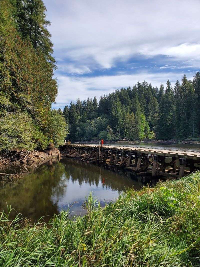 From Busy Logging Camp to Peaceful Retreat