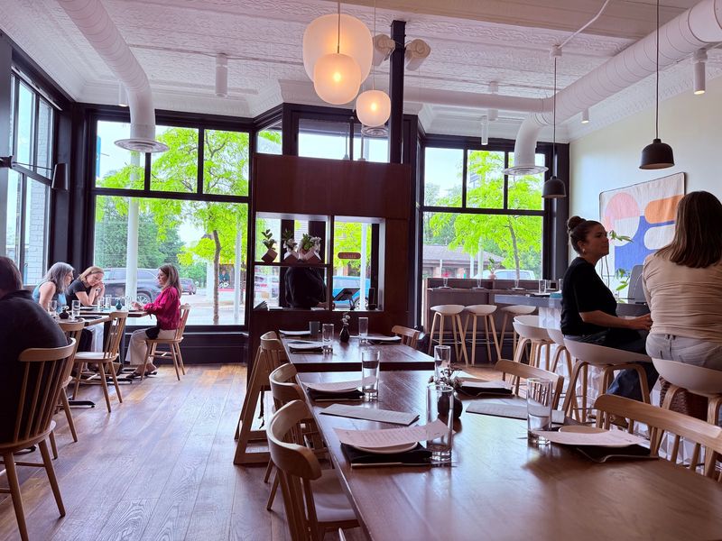 Front Street Makes Room For One Modern Bird
