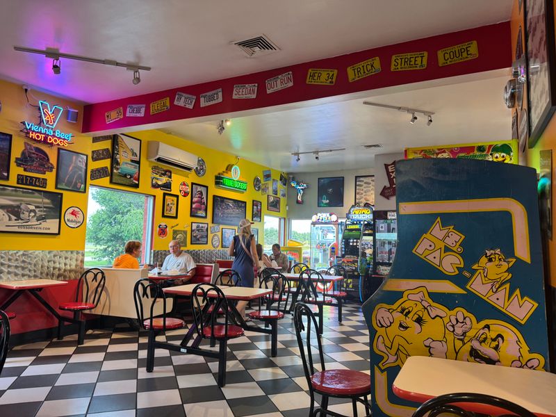 Fish Sandwich and Waffle Fries