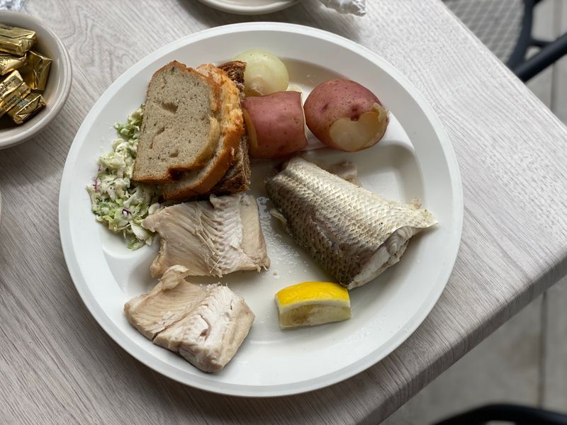 Door County Fish Boil, Old Post Office Restaurant, Ephraim