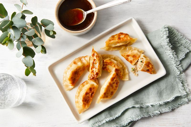 Frozen Gyoza with Yuzu Sauce