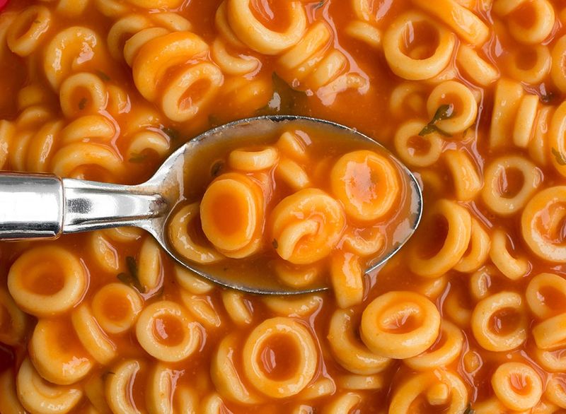 Canned Pasta Meals: Childhood Nostalgia In Chemical Form