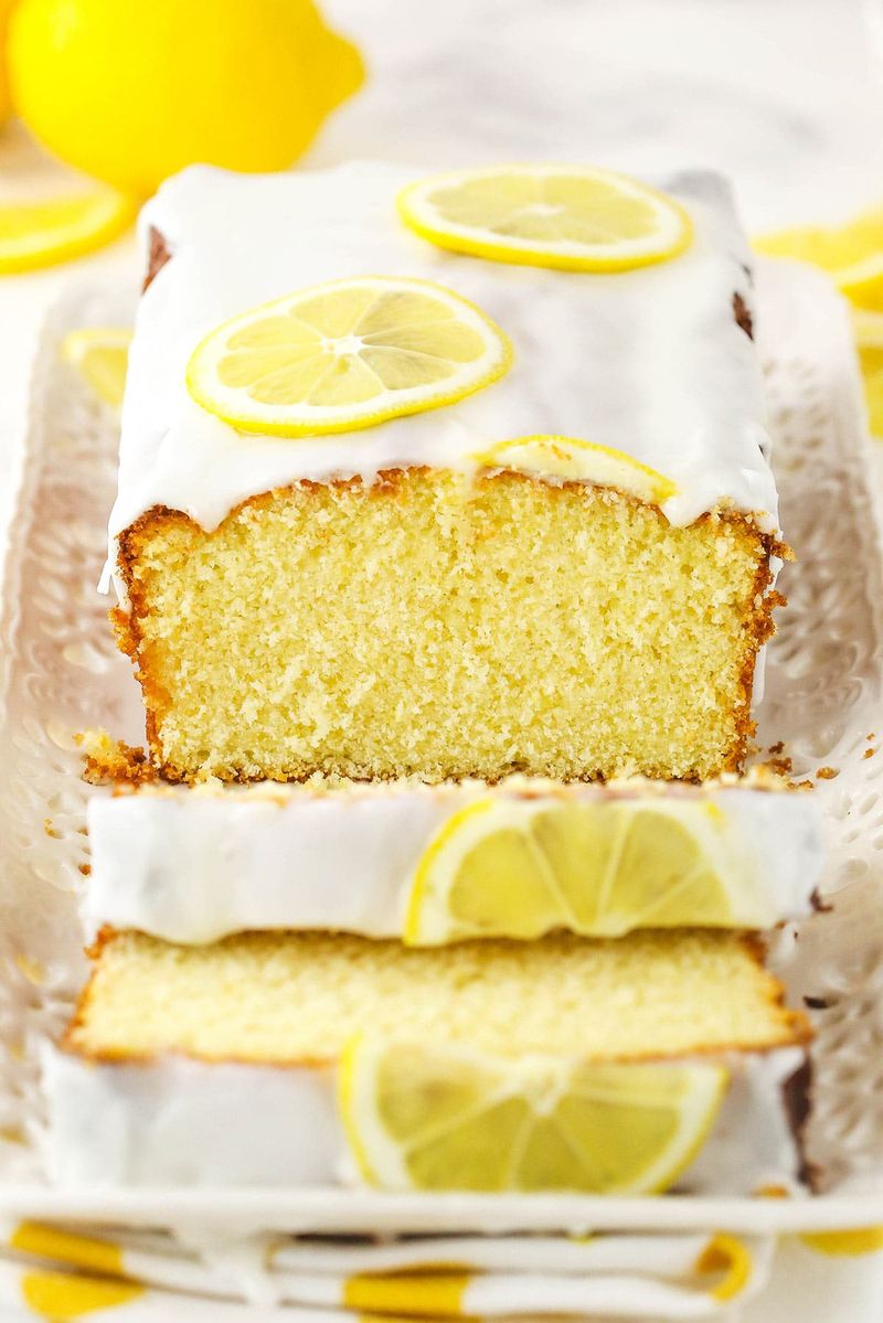 Iced Lemon Loaf Cake