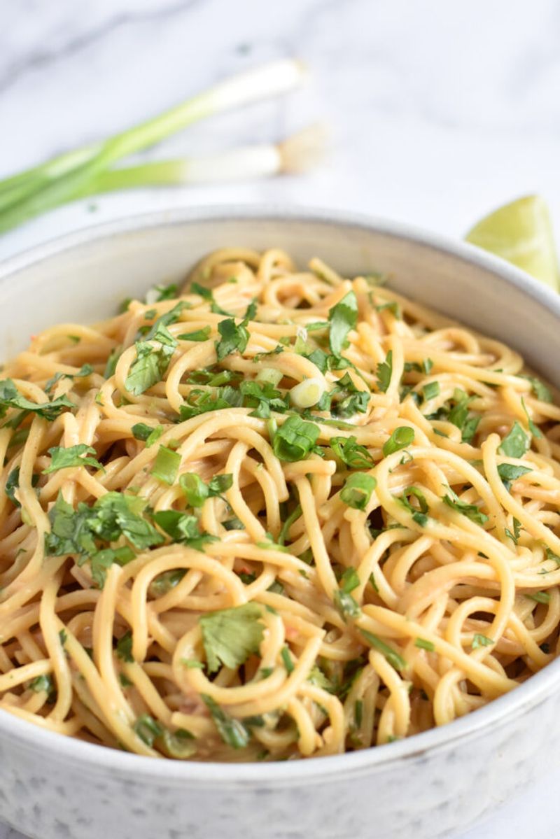 Peanut Noodles with Flair