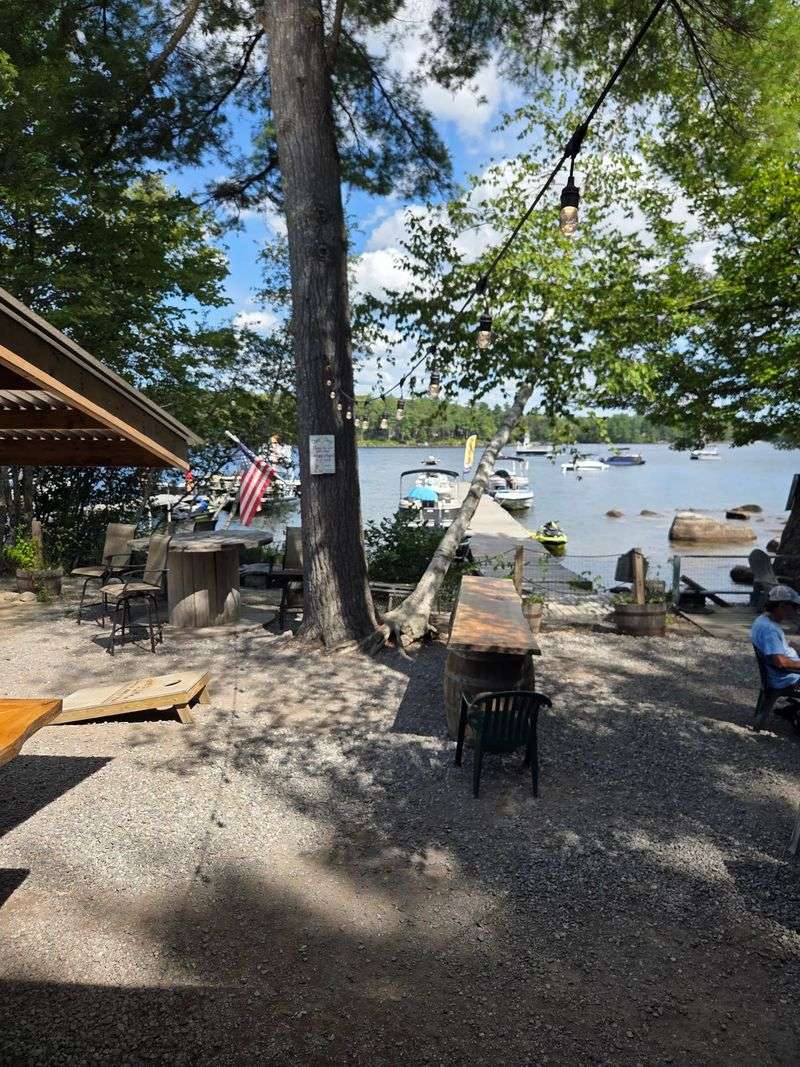 Fryes Leap Cafe, Frye Island, Sebago Lake