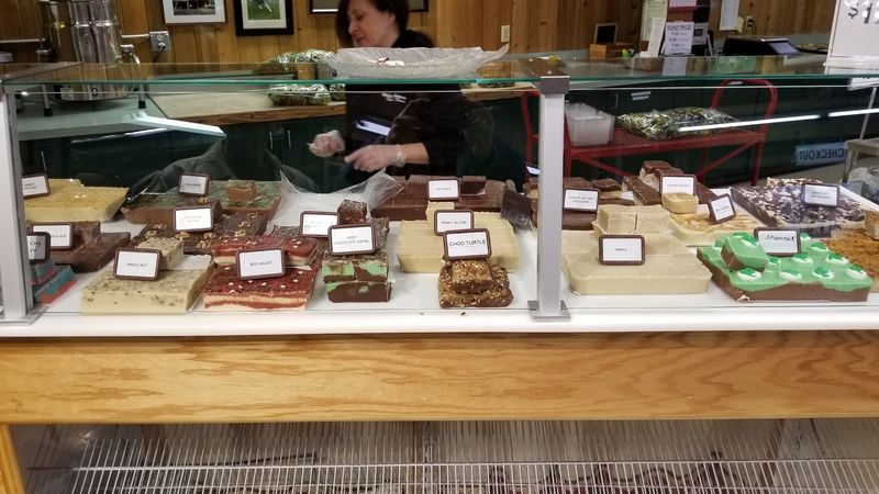 Fudge, Candy Walls, And Old Fashioned Sweets
