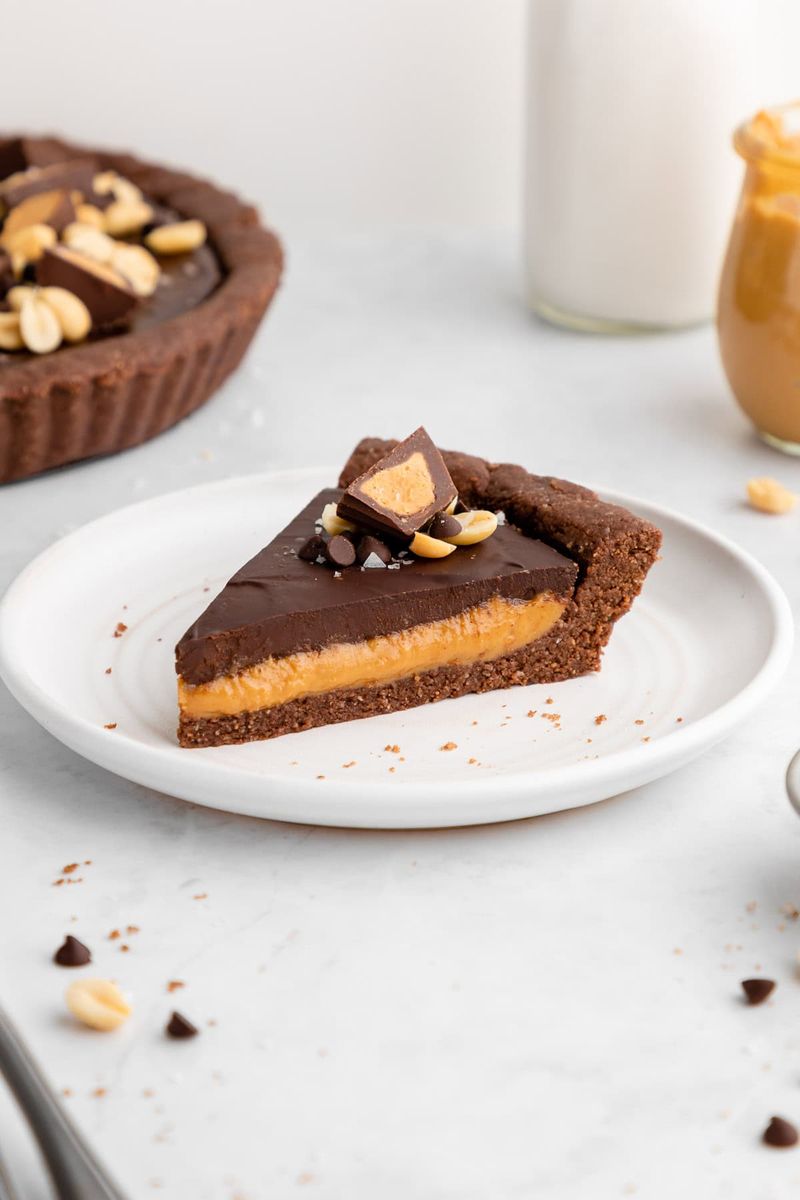 Silky Chocolate Peanut Butter Pie