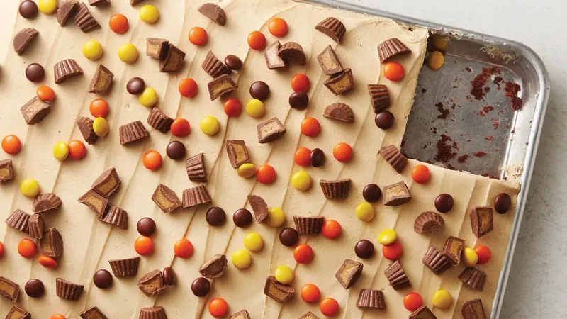Peanut Butter Sheet Cake