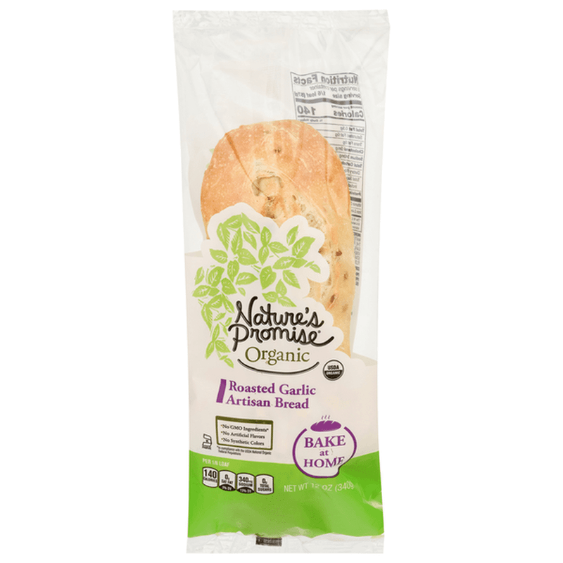 GRAB: Nature's Promise Roasted Garlic Artisan Bread