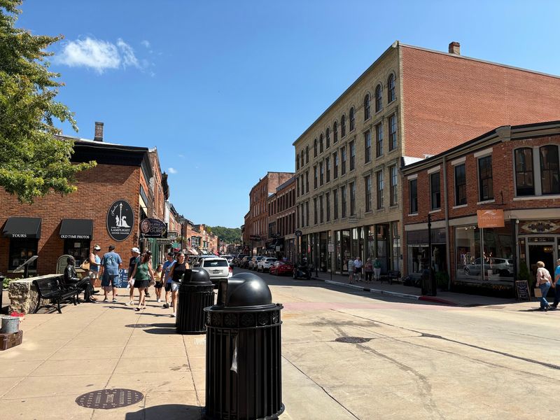 Galena Offers an Afternoon Walk Through Its Principal Downtown Corridor Galena Offers an Afternoon Walk Through Its Principal Downtown Corridor