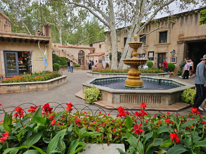 Fountains And Courtyards For Peaceful Moments