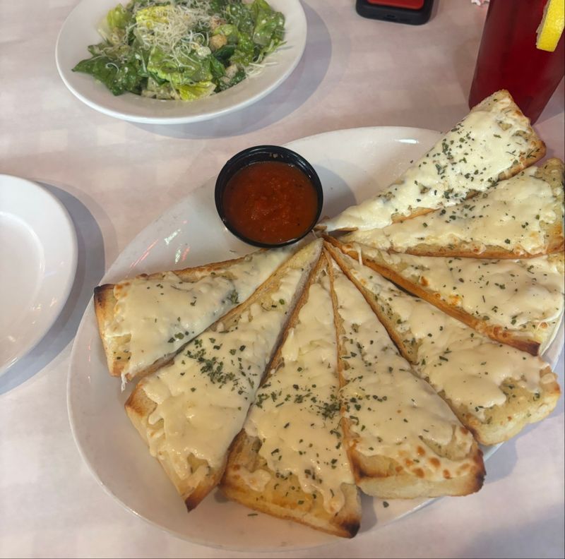 Garlic Bread, Toasted Ravioli, And A Seriously Big Cookie