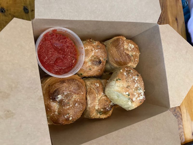 Garlic Knots Made From The Same Sacred Dough