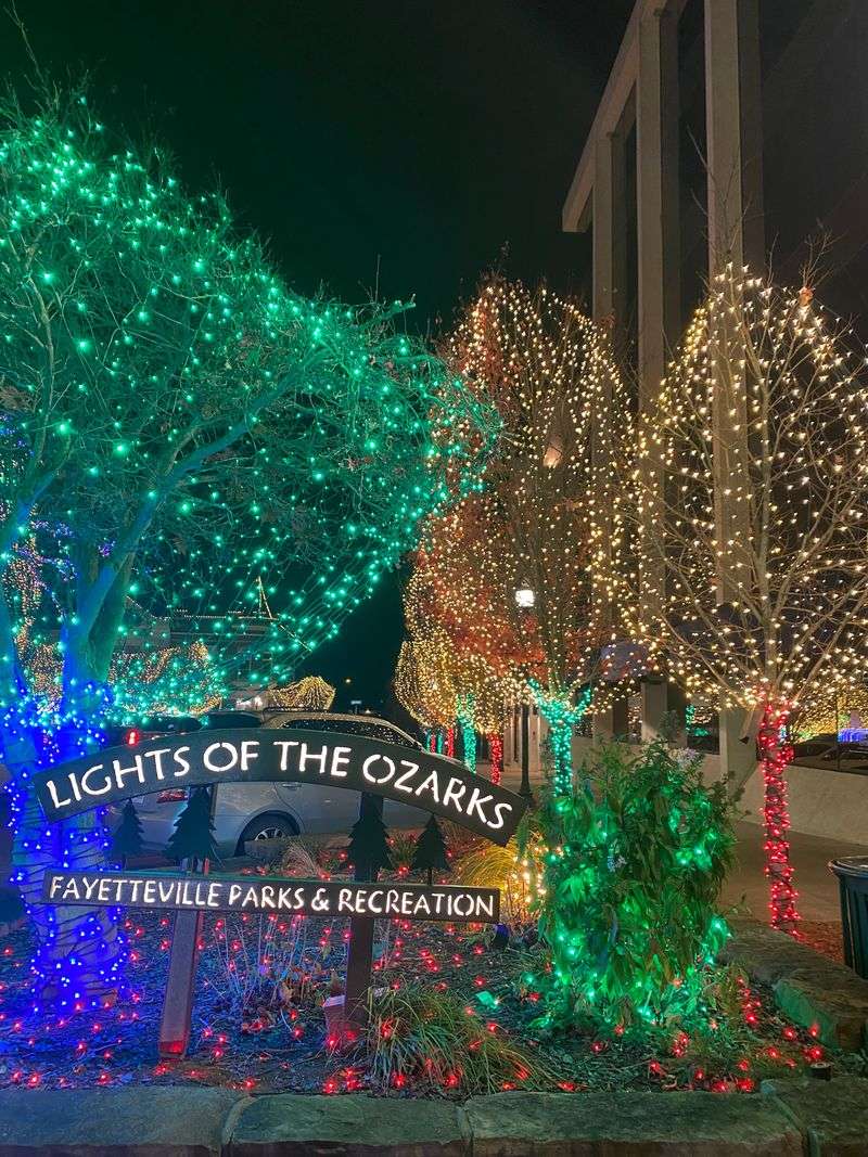 Lights of the Ozarks — Historic Downtown Square, 1 W Center St, Fayetteville