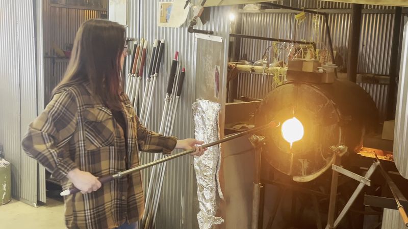 GatherHouse Glassblowing Demonstration