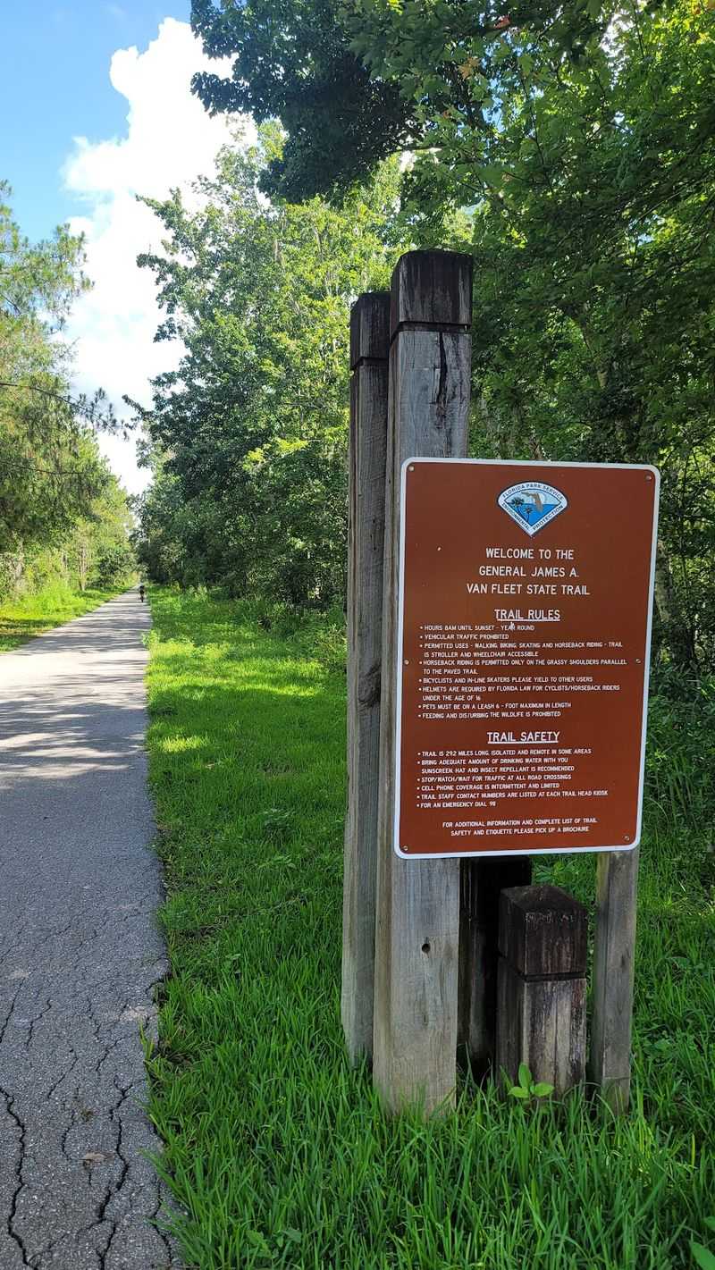 General James A. Van Fleet State Trail - Polk City Trailhead, Polk City