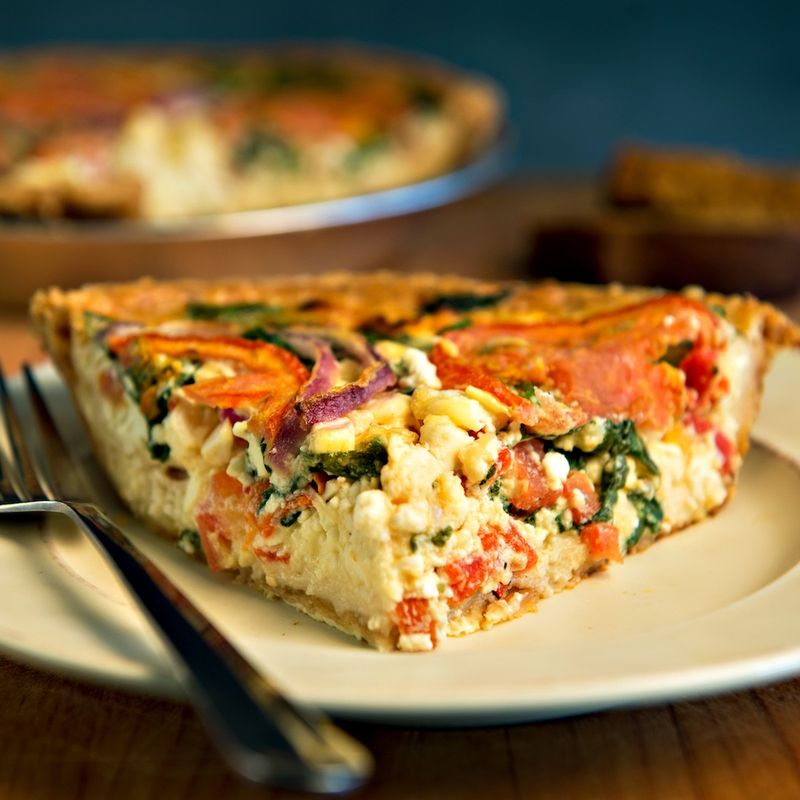 Try The Quiche For Breakfast
