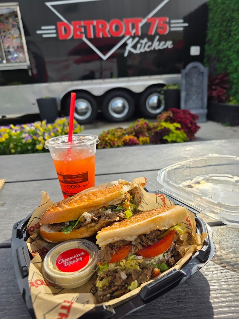 Start With The Detroit Cheesesteak
