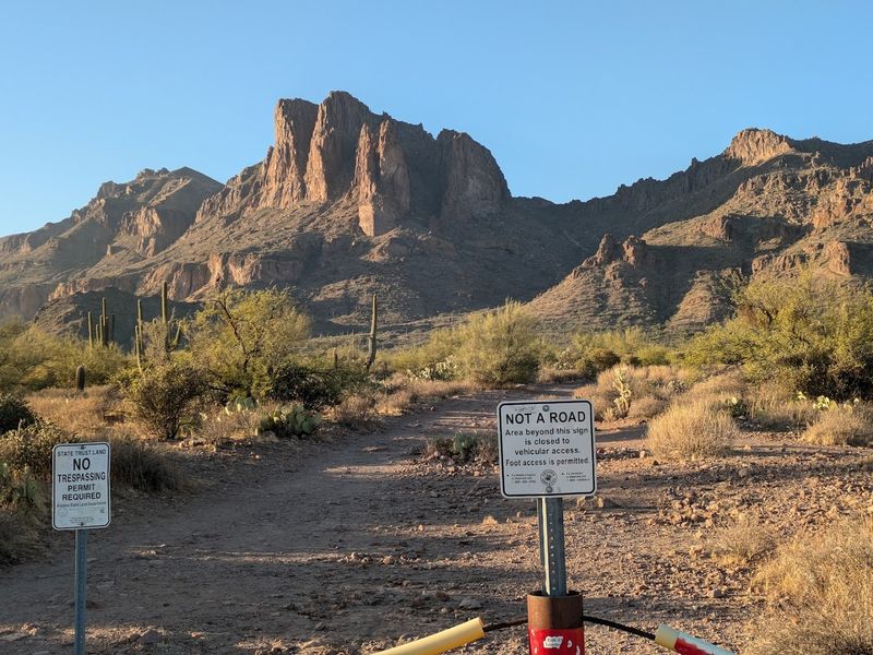 Getting To The Carney Springs Trailhead