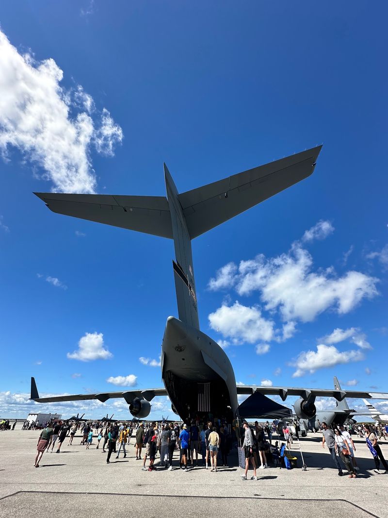 Getting Up Close With The Aircraft