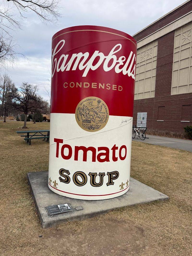Giant Campbell's Tomato Soup Can - Fort Collins