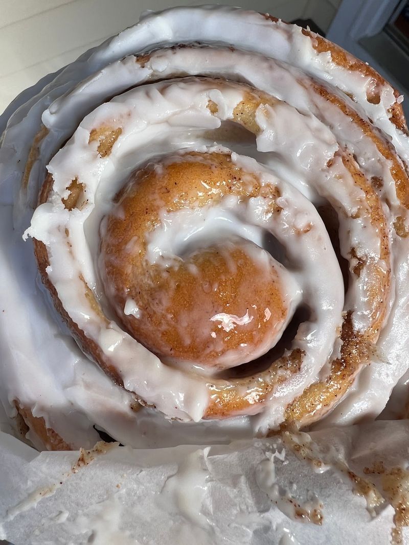 Giant Cinnamon Rolls Packed With Flavor