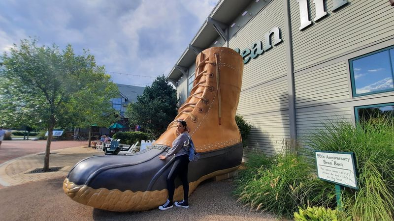 Giant L.L. Bean Boot, Freeport Giant L.L. Bean Boot, Freeport