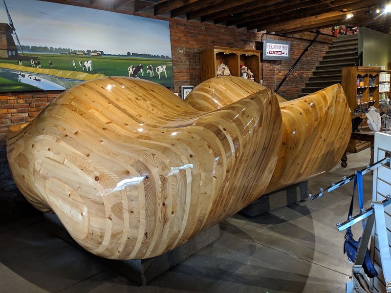 Giant Wooden Shoes Steal The Show Giant Wooden Shoes Steal The Show