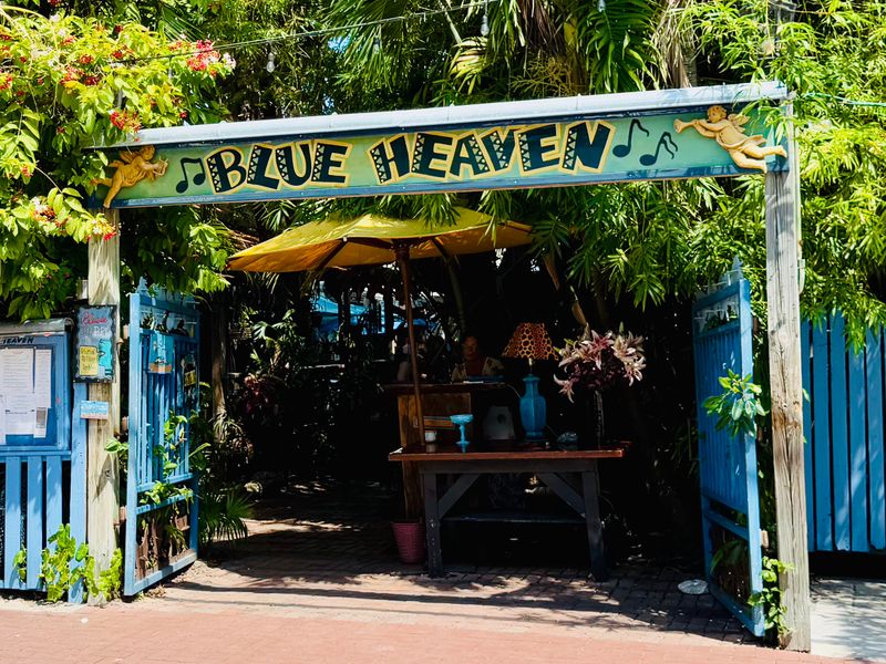 Blue Heaven — 729 Thomas St, Key West