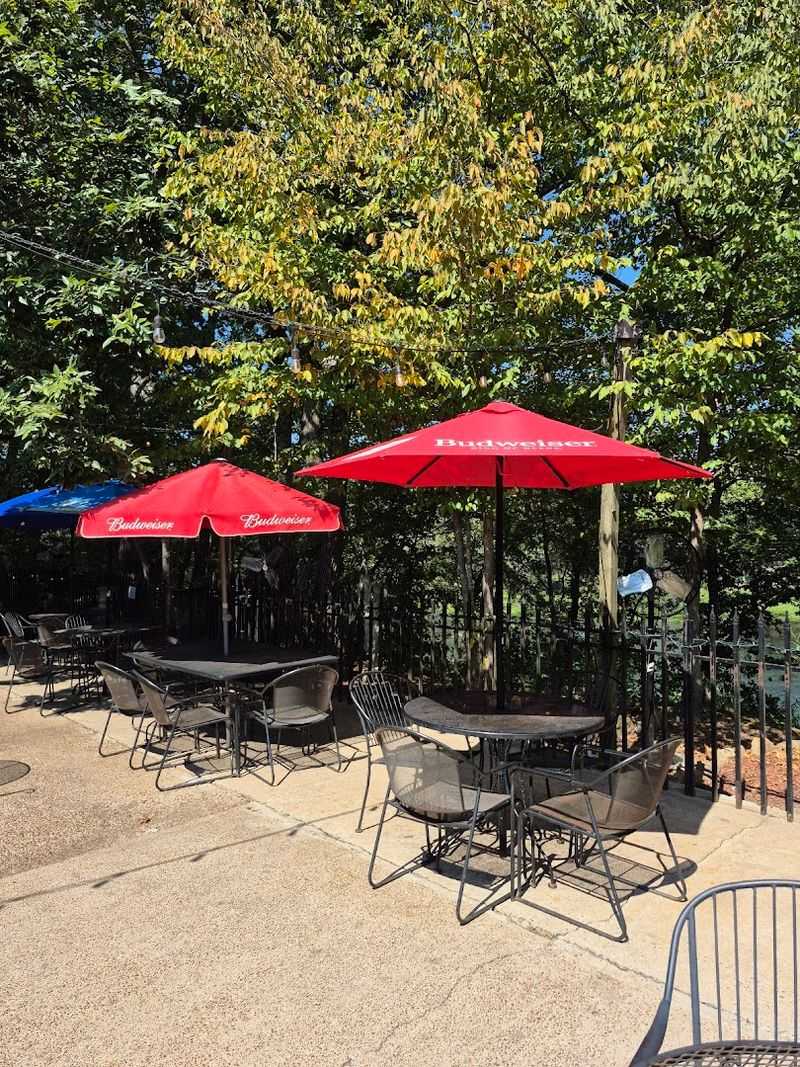 Warm Air Carries The Sound Of Current And Clinking Plates