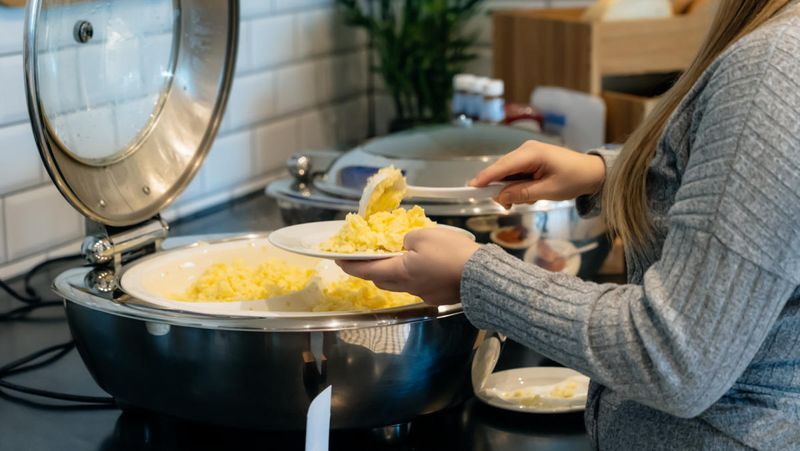 Powdered Eggs Disguised as Omelets