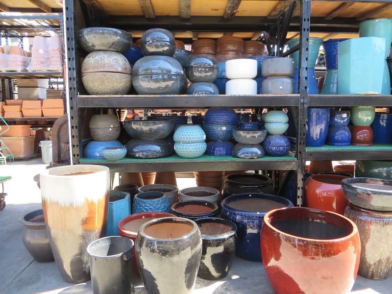 Glazed Pots In Colors That Practically Sing