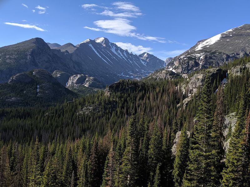 Rocky Mountain National Park via Estes Park